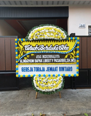 Papan Bunga Duka di Cilowong